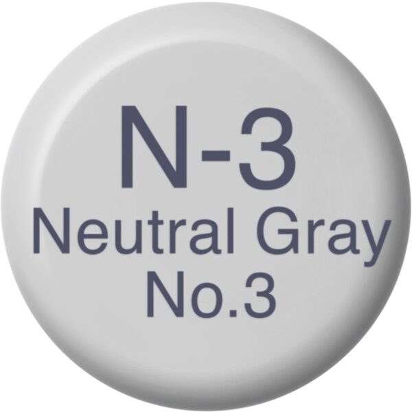 COPIC Ink Refill 2107689 N-3 - Neutral Grey No.3