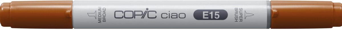 COPIC Marker Ciao 22075116 E15 - Dark Suntan – Hochwertig & günstig bei ShopDeca
