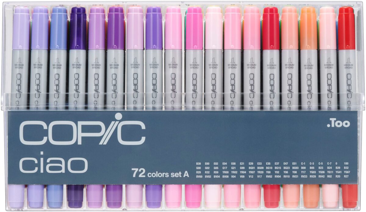 COPIC Marker Ciao 22075160 72 er Set A – Hochwertig & günstig bei ShopDeca