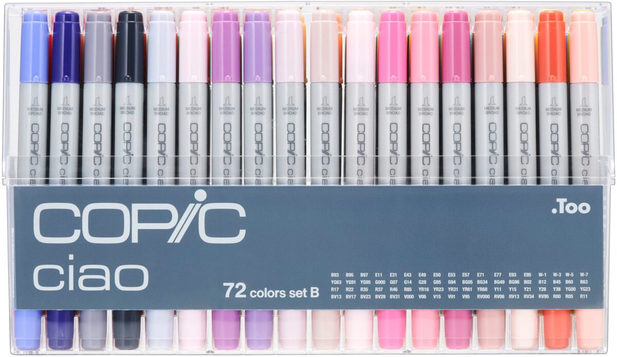 COPIC Marker Ciao 22075161 72 er Set B – Hochwertig & günstig bei ShopDeca