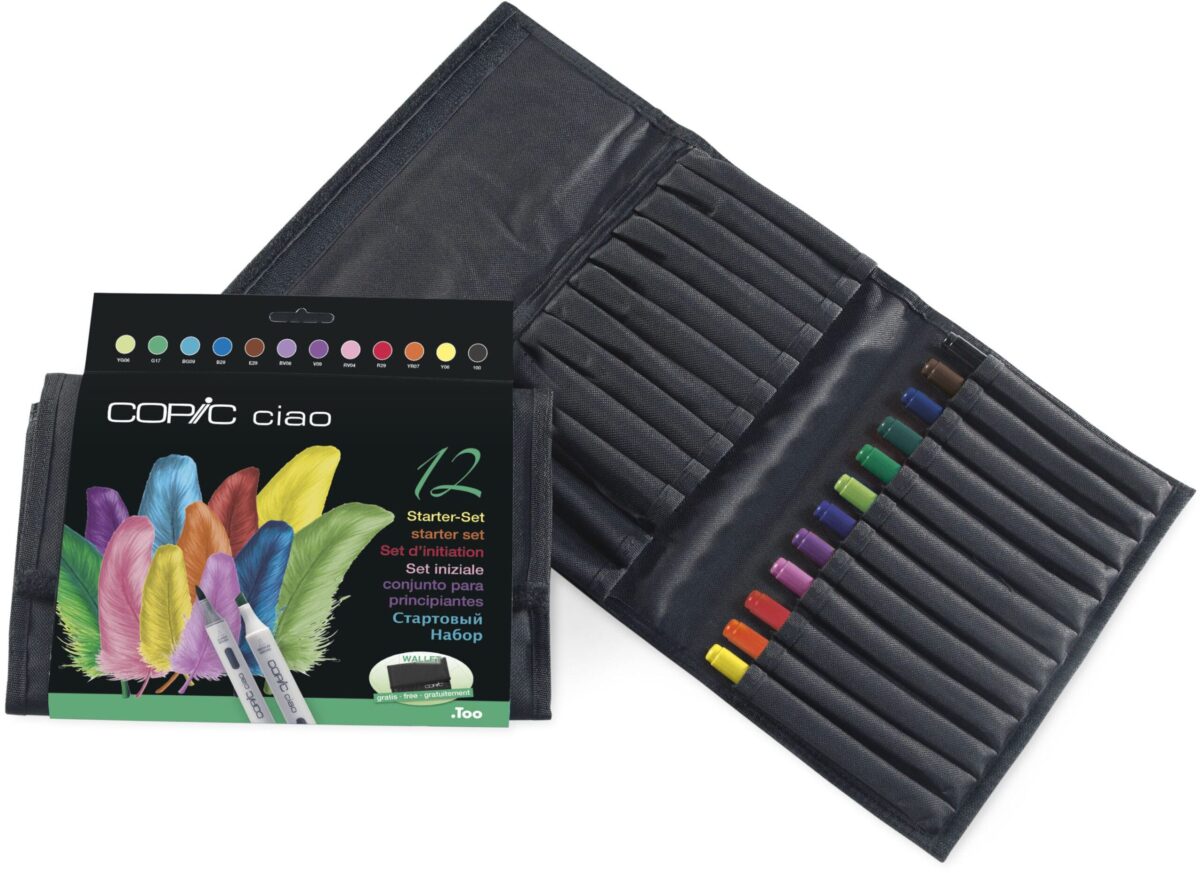 COPIC Marker Ciao 22075412 12er Set im Wallet – Hochwertig & günstig bei ShopDeca