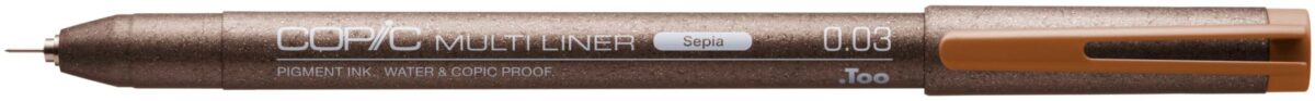 COPIC Multiliner 0.03mm 22075500 sepia – Hochwertig & günstig bei ShopDeca