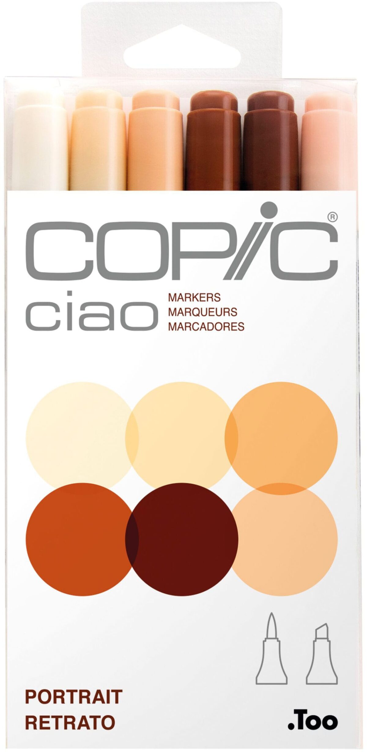 COPIC Marker Ciao 22075666 6er Set Porträt – Hochwertig & günstig bei ShopDeca