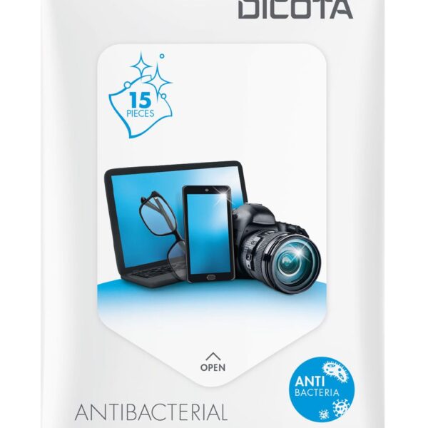 DICOTA Antibacterial Surface D31811 Cleaning Wipes Pack 15 Stück