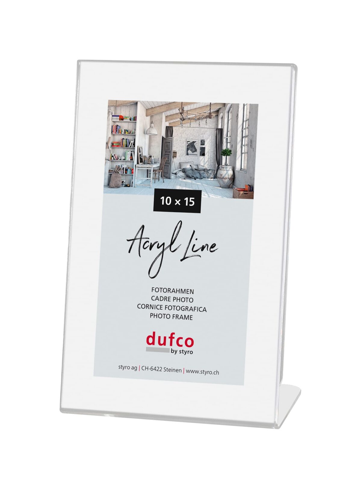 DUFCO Acryl-Bilderrahmen 10.5.x15cm 1420.60210 hoch – Hochwertig & günstig bei ShopDeca