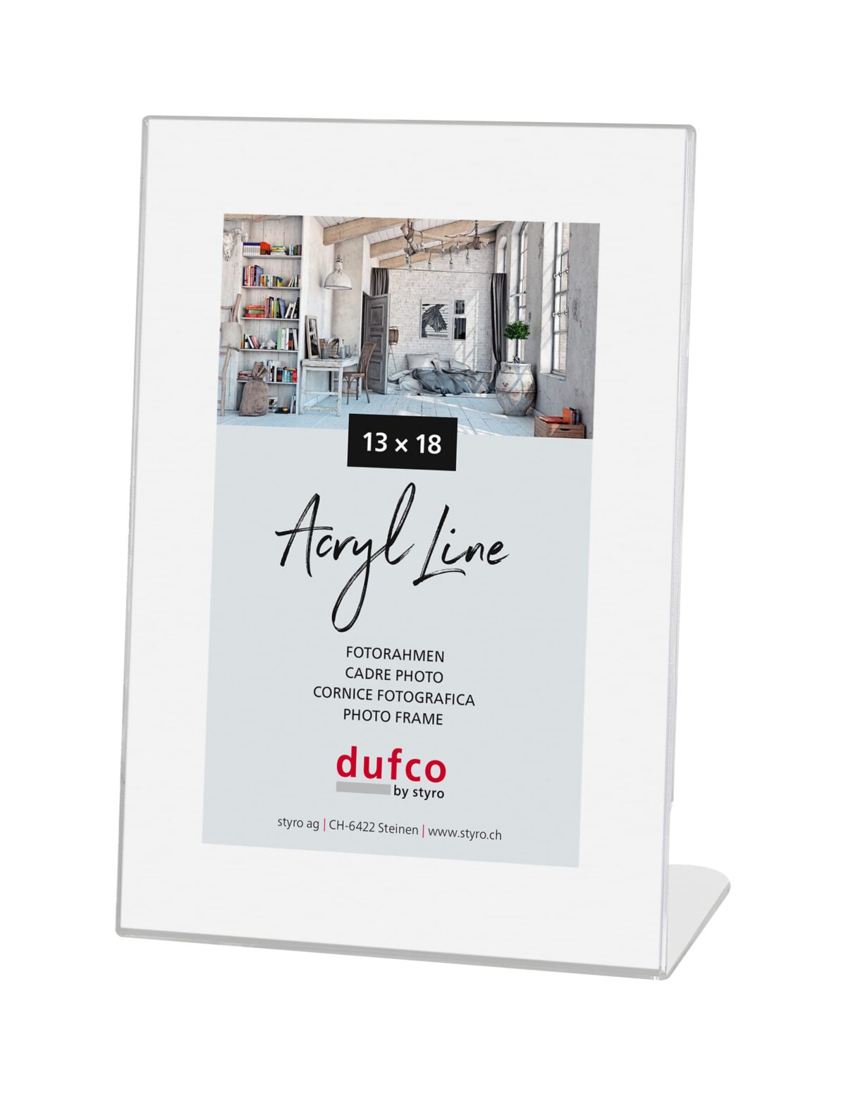 DUFCO Acryl-Bilderrahmen 13x18cm 1420.60213 hoch – Hochwertig & günstig bei ShopDeca