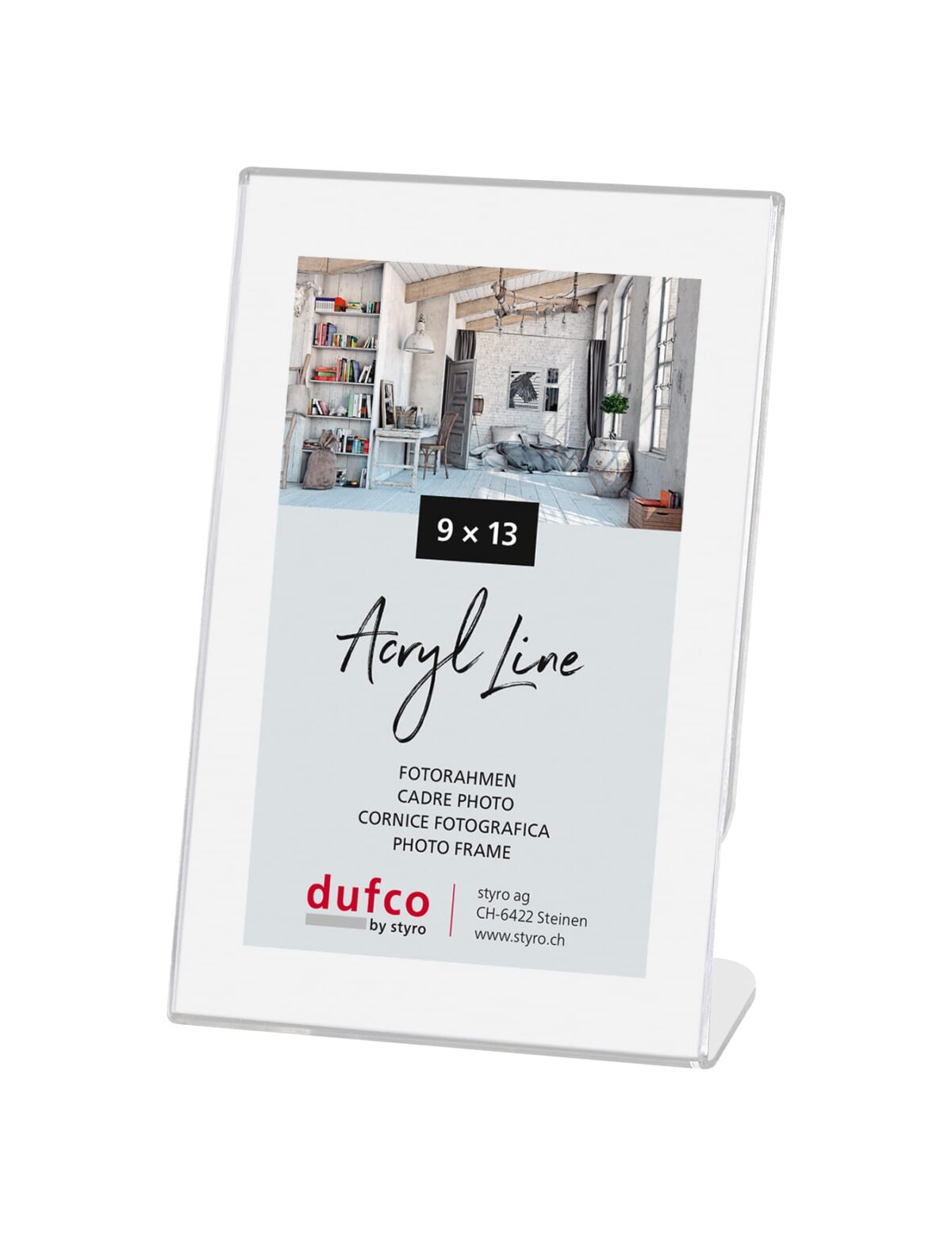 DUFCO Acryl-Bilderrahmen 9x13cm 1420.60291 hoch – Hochwertig & günstig bei ShopDeca