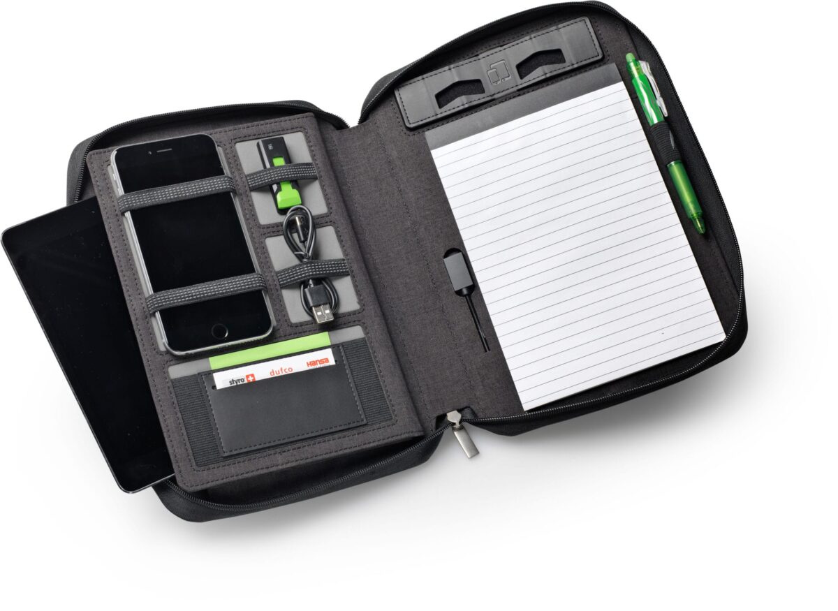 DUFCO Konferenzmappe A5 48-2015.000 Powerbank 5000 mAH, anthrazit – Hochwertig & günstig bei ShopDeca