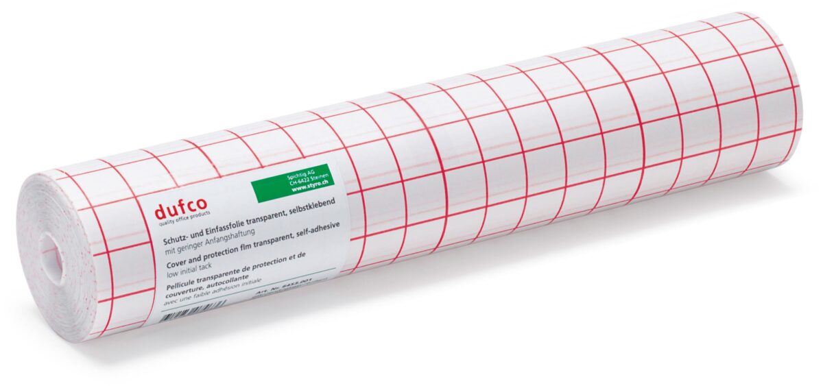 DUFCO Selbstklebefolie 35x2500cm 6453.001 glasklar glänzend, PVC – Hochwertig & günstig bei ShopDeca