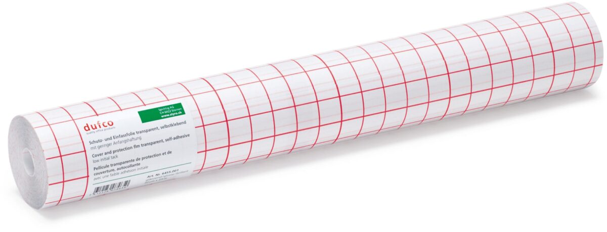 DUFCO Selbstklebefolie 50x2500cm 6455.001 glasklar glänzend, PVC – Hochwertig & günstig bei ShopDeca