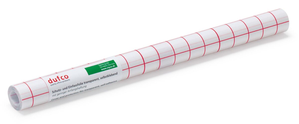 DUFCO Selbstklebefolie 35x250cm 6464.001 glasklar glänzend, PVC – Hochwertig & günstig bei ShopDeca