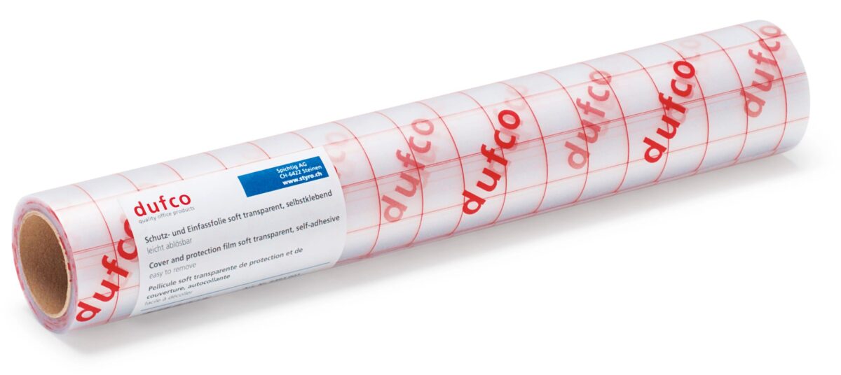 DUFCO Selbstklebefolie 50x500cm 6495.001 glasklar,80my,non-perm.,PVC – Hochwertig & günstig bei ShopDeca