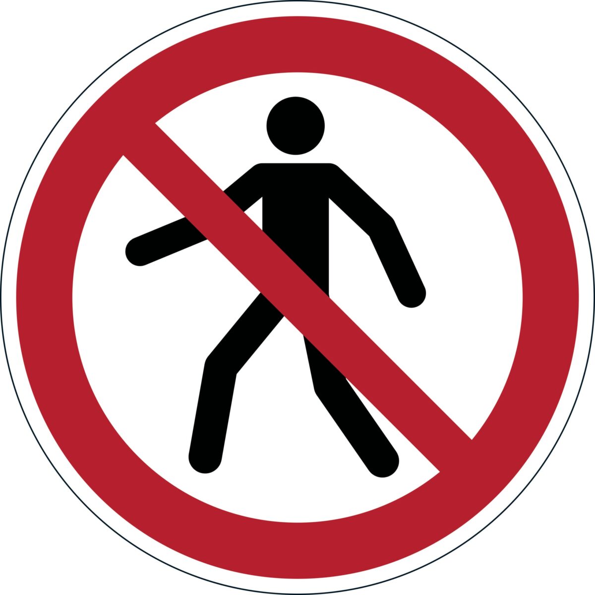 DURABLE Symbol -Fussgänger Verboten 173203 – Hochwertig & günstig bei ShopDeca