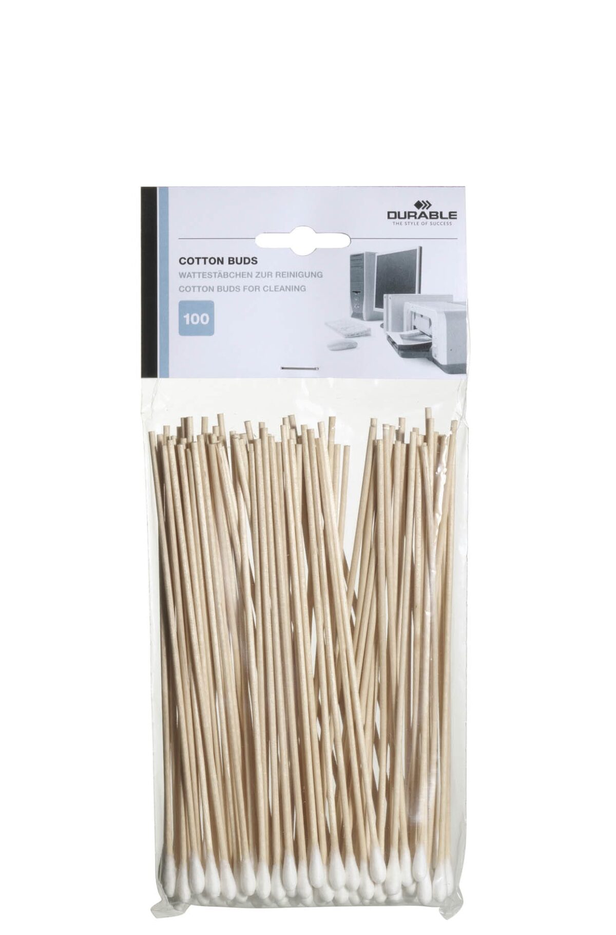 DURABLE Cotton Buds 578902 Wattestäbchen 100 Stück – Hochwertig & günstig bei ShopDeca