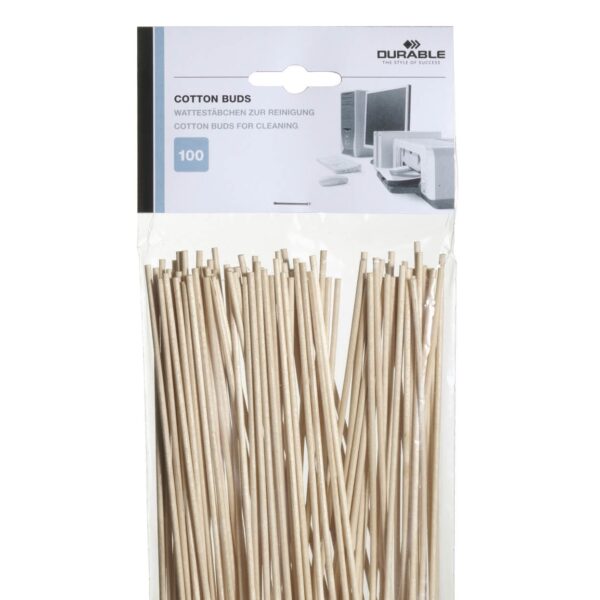DURABLE Cotton Buds 578902 Wattestäbchen 100 Stück