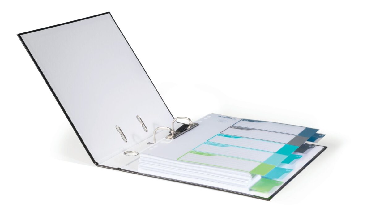 DURABLE Register PP A4+ 679327 mehrfarbig 1-5 – Hochwertig & günstig bei ShopDeca