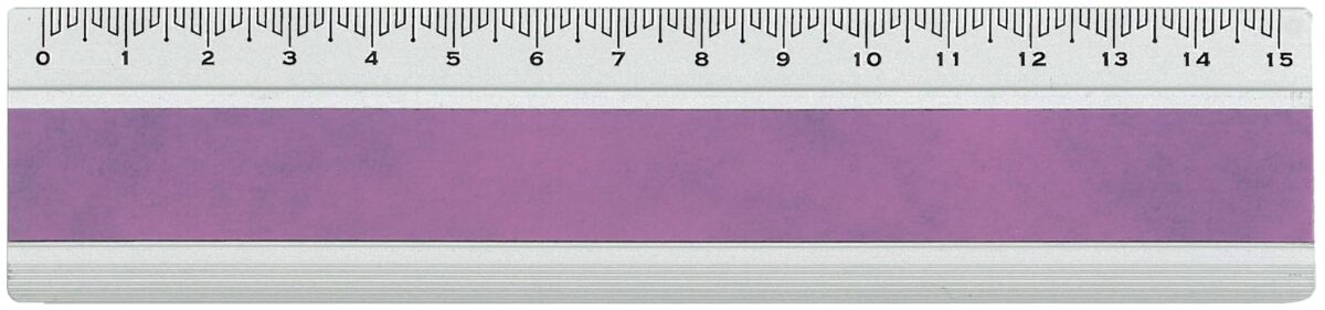 DUX Lineal Joy Color 15cm FA-JC/15L Alu, lila – Hochwertig & günstig bei ShopDeca
