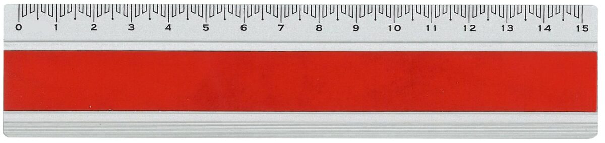 DUX Lineal Joy Color 15cm FA-JC/15R Alu, rot – Hochwertig & günstig bei ShopDeca