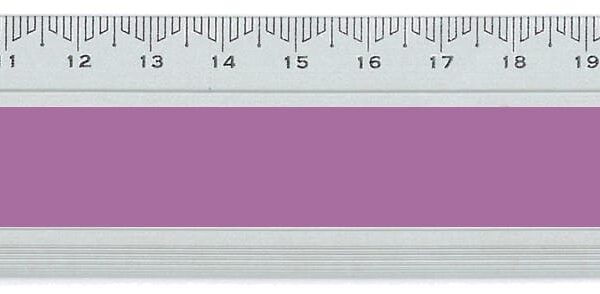DUX Lineal Joy Color 30cm FA-JC/30L Alu, lila