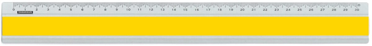DUX Lineal Joy Color 30cm FA-JC/30Y Alu, gelb – Hochwertig & günstig bei ShopDeca