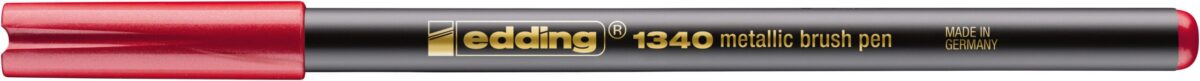 EDDING Brushpen 1340 004723-072 Metallic rot – Hochwertig & günstig bei ShopDeca