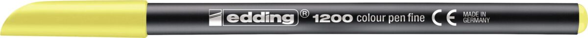 EDDING Fasermaler 1200 1 mm 1200-065 neongelb – Hochwertig & günstig bei ShopDeca