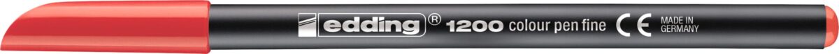 EDDING Faserschreiber 1200 0.5-1mm 1200-2 rot – Hochwertig & günstig bei ShopDeca