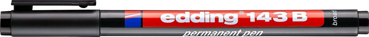 EDDING OHP-Marker permanent B 143-1 schwarz – Hochwertig & günstig bei ShopDeca