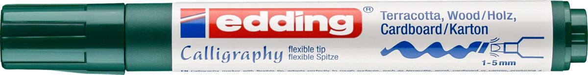 EDDING Permanent Marker 1455 1-5mm 1455-25 grün – Hochwertig & günstig bei ShopDeca
