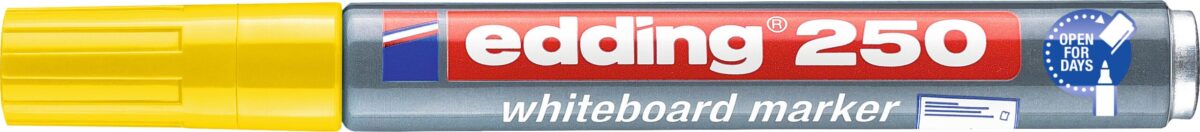 EDDING Whiteboard Marker 250 1,5-3mm 250-5 gelb – Hochwertig & günstig bei ShopDeca