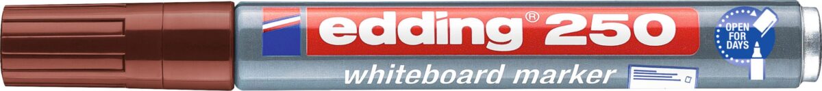EDDING Whiteboard Marker 250 1,5-3mm 250-7 braun – Hochwertig & günstig bei ShopDeca