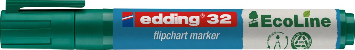 EDDING Flipchart Marker 32 1-5mm 32-4 grün – Hochwertig & günstig bei ShopDeca