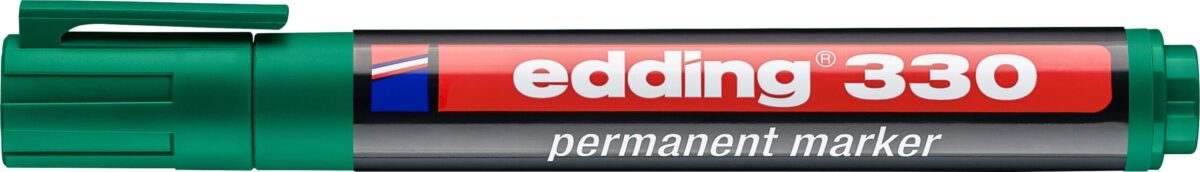 EDDING Permanent Marker 330 1-5mm 330-004 grün – Hochwertig & günstig bei ShopDeca