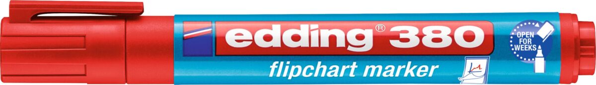 EDDING Flipchart Marker 380 1,5-3mm 380-2 rot – Hochwertig & günstig bei ShopDeca