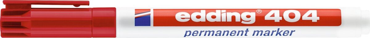 EDDING Permanent Marker 404 404-2 rot – Hochwertig & günstig bei ShopDeca
