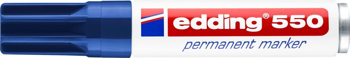 EDDING Permanent Marker 550 3-4mm 550-3 blau – Hochwertig & günstig bei ShopDeca