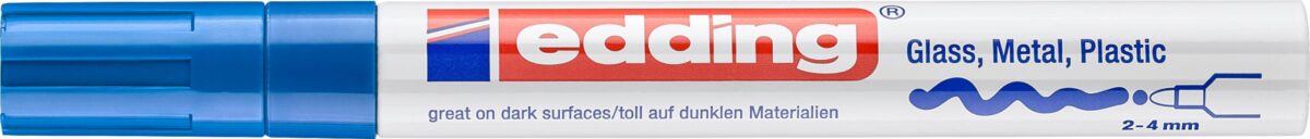 EDDING Paintmarker 750 2-4mm 750-3 CREA blau – Hochwertig & günstig bei ShopDeca