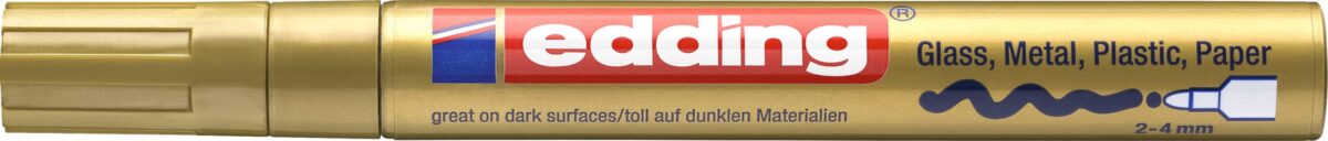 EDDING Paintmarker 750 2-4mm 750-53 CREA gold – Hochwertig & günstig bei ShopDeca