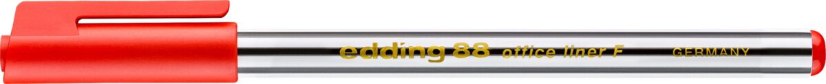 EDDING Fineliner 88 officeliner 0,6mm 88-2 rot – Hochwertig & günstig bei ShopDeca