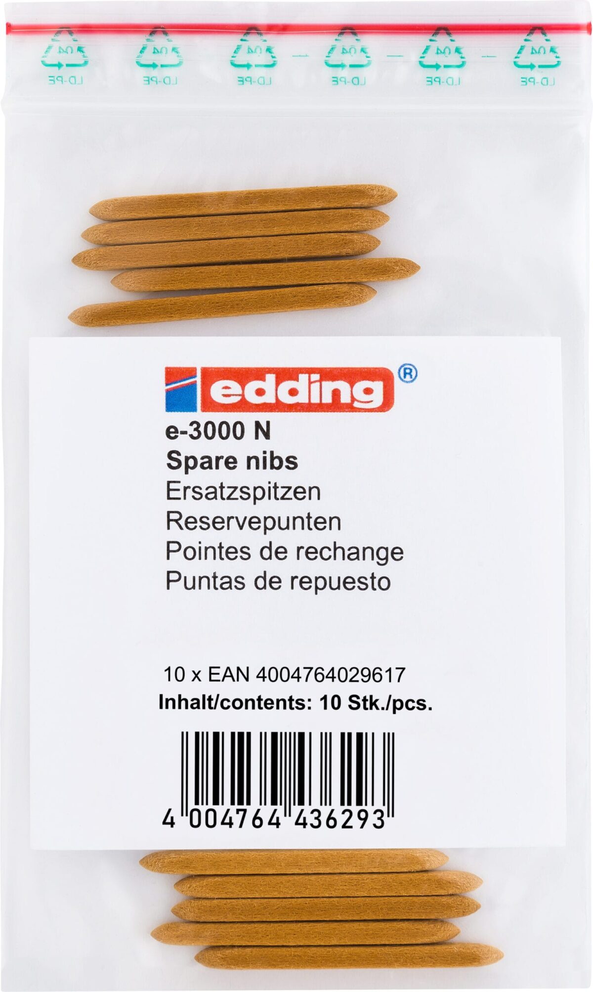 EDDING Ersatzfilze 3000/8300 N3000 10 Stück – Hochwertig & günstig bei ShopDeca
