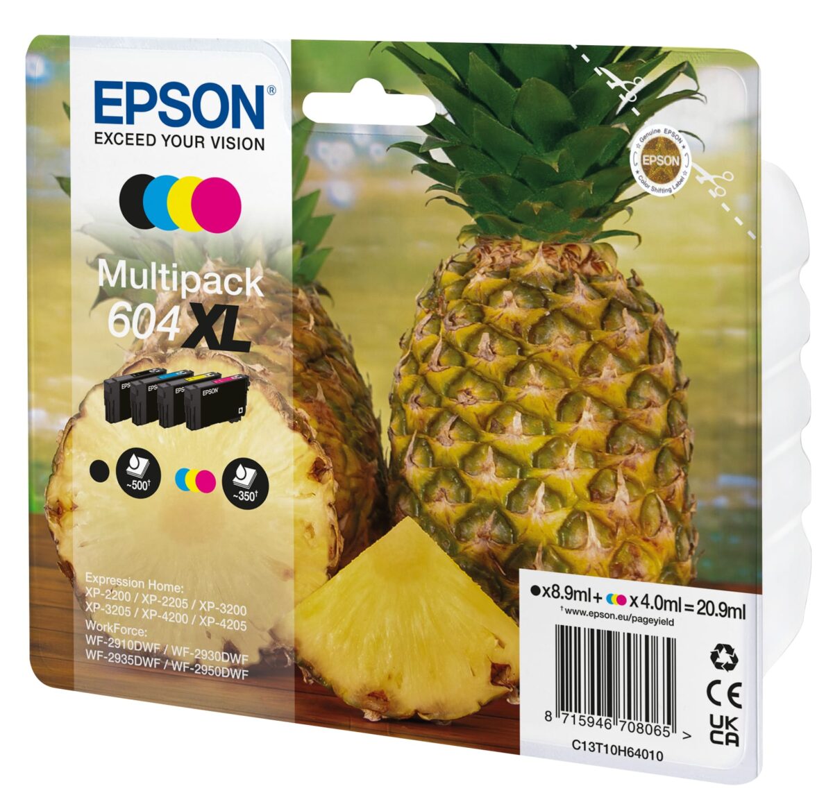 EPSON Multipack Tinte 604XL CMYBK T10H64010 WF-2910/30/50 4-color – Hochwertig & günstig bei ShopDeca