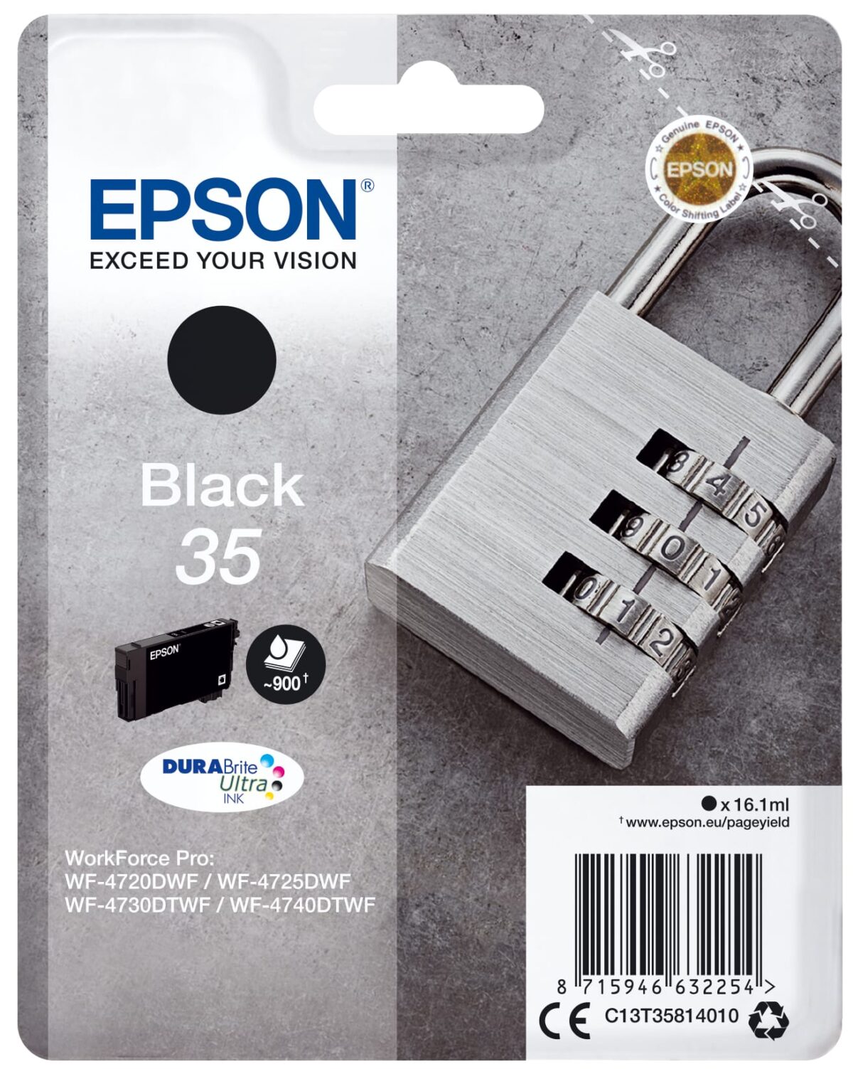 EPSON Tintenpatrone schwarz T358140 WF-4720/4725DWF 900 Seiten – Hochwertig & günstig bei ShopDeca