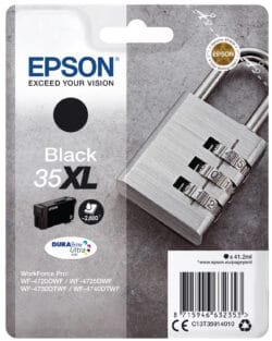 EPSON Tintenpatrone XL schwarz T359140 WF-4720/4725DWF 2600 Seiten