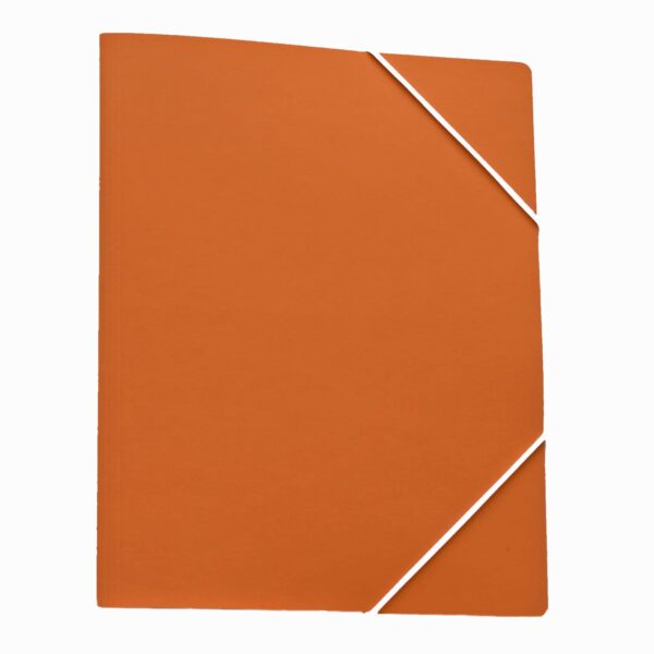 EROLA Gummibandmappe 450my A4 511 orange Karton