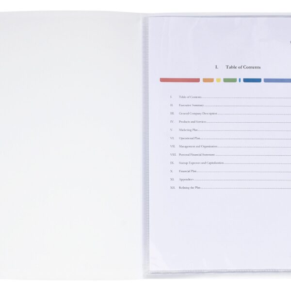 EXACOMPTA Sichtbuch KC A4 58109E weiss 10 Taschen