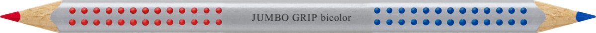 FABER-CASTELL Silbentrennstift Jumbo Grip 110910 bicolore blau/rot – Hochwertig & günstig bei ShopDeca