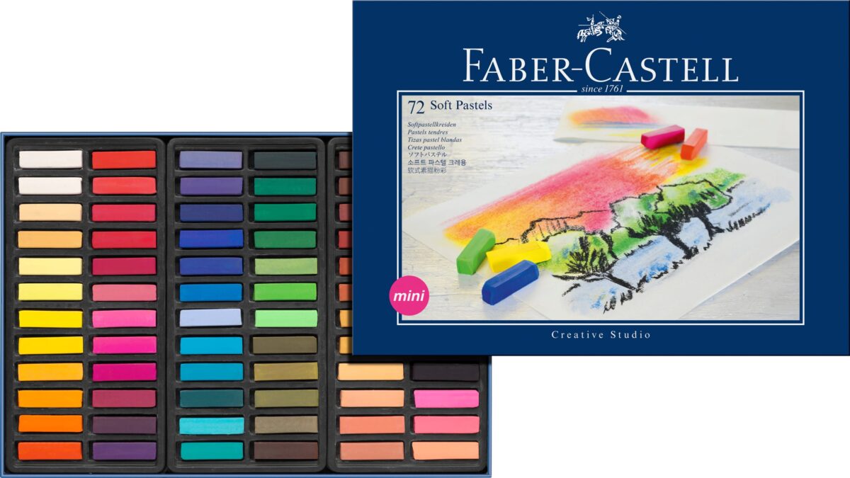 FABER-CASTELL Softpastellkreiden Mini 128272 72er Kartonetui – Hochwertig & günstig bei ShopDeca