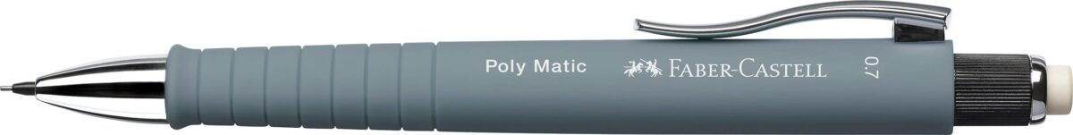FABER-CASTELL Druckbleistift PolyMatic 0.7mm 133388 grau – Hochwertig & günstig bei ShopDeca