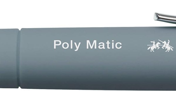 FABER-CASTELL Druckbleistift PolyMatic 0.7mm 133388 grau