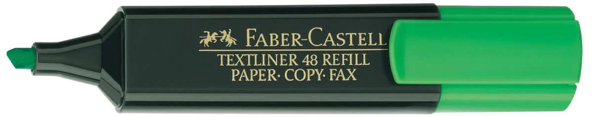 FABER-CASTELL Textmarker TL 48 1-5mm 154863 grün – Hochwertig & günstig bei ShopDeca
